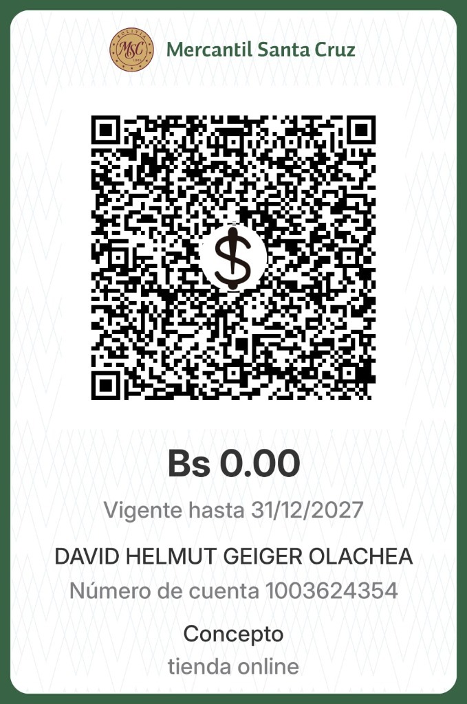 QR Bancario para Transferencia